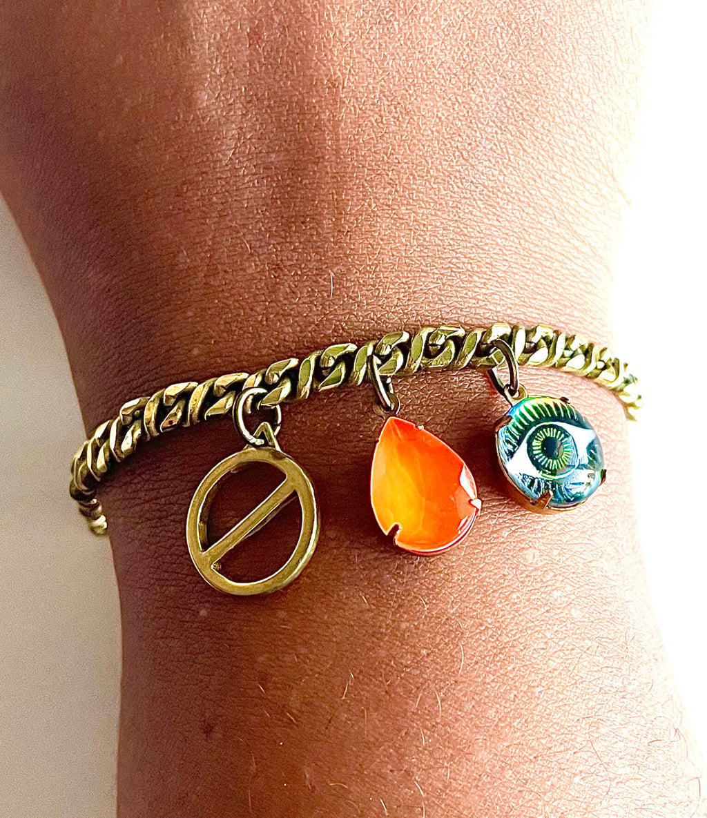Eye Charm Bracelet